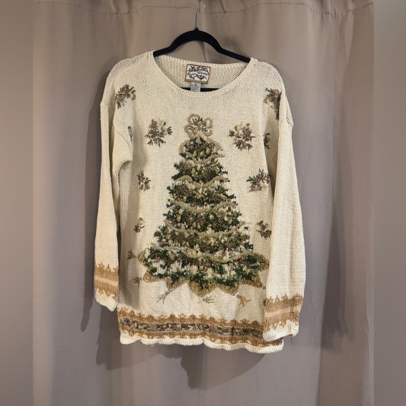 Women’s Vintage Hairloom Collectables Christmas Sweater - Picture 1 of 5